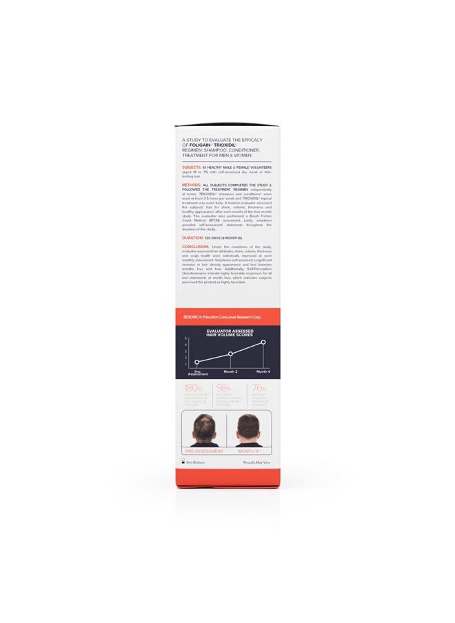 FOLIGAIN - Triple Action Conditioner For Thinning Hair, Volumizing Conditioner for Men, 8 Fl. Oz. - Image 1