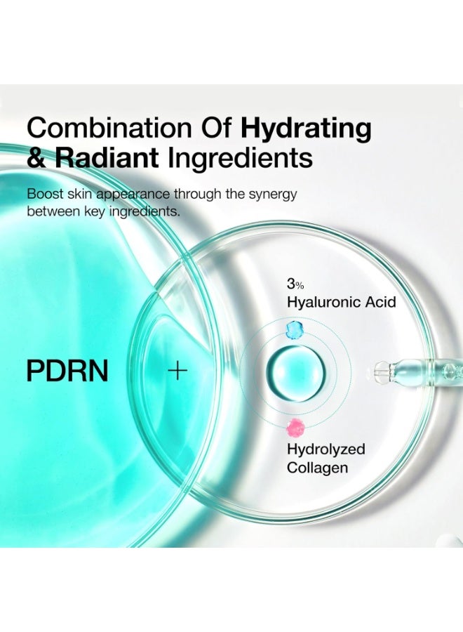 Anua PDRN Hyaluronic Acid Capsule 100 Serum, Radiant Face Serum, Hyaluronic Acid, Hydration, Moisture Plumping effect, Natural color, Fragrance free, Korean Skincare | 30ml 30mlml - Image 2