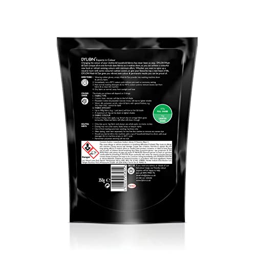 DYLON ديلاون للغسيل والصباغة مستخدم عالميًا من قبل أفضل المصممين، مناسب للأقمشة الطبيعية الكبيرة، متعدد الاستخدامات، دائم وسهل التطبيق، اللون: أسود مخملي - Image 2