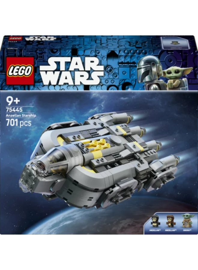 Lego Star Wars Anzellan Starship Building Toy Set 75445 (Age 9+, 701 Pieces)