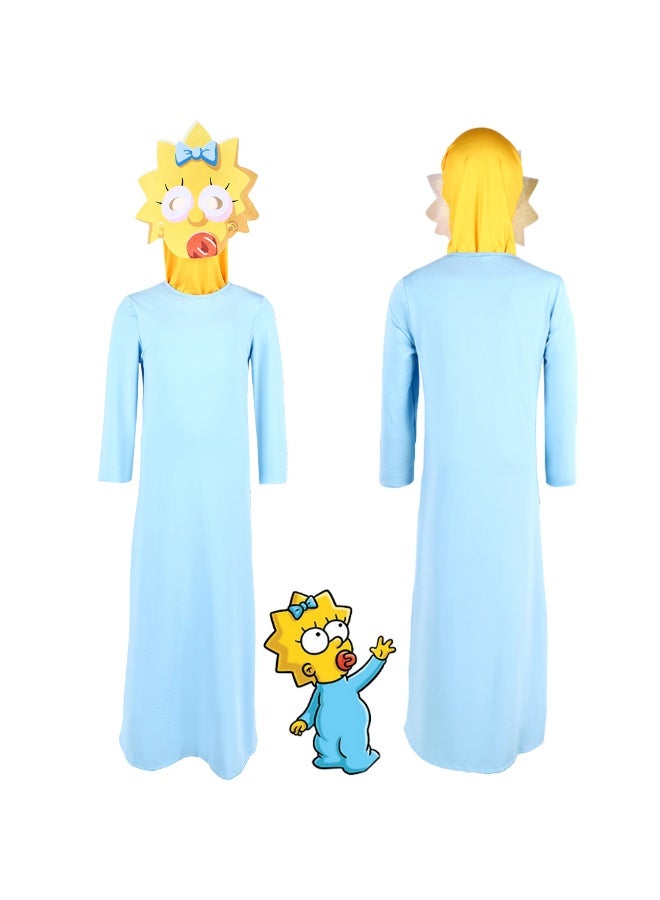 Cosplay Outfits Of The Same Style As The Simpsons Animation Children's Clothing Performance Costumes Cosplay Outfits The Simpson Family - Image 1