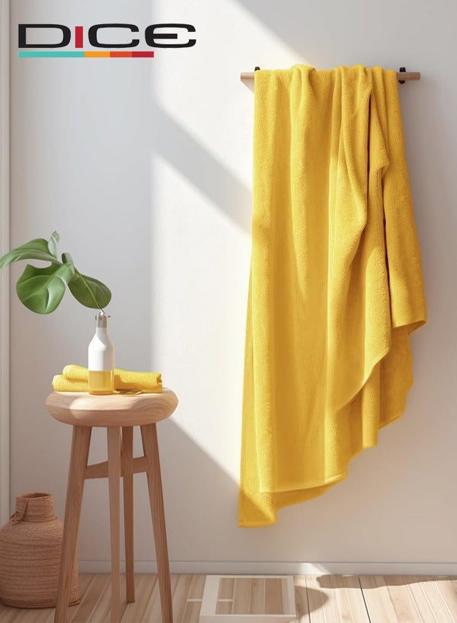 دايس مناشف وفوط حمام قطن فاخرة - فائقة النعومة، سريعة الامتصاص والجفاف - طقم 5 قطع - Image 2