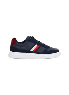 TOMMY HILFIGER Lace Up Low Top Leather Sneakers  - Image 1