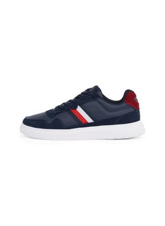 TOMMY HILFIGER Lace Up Low Top Leather Sneakers  - Image 2