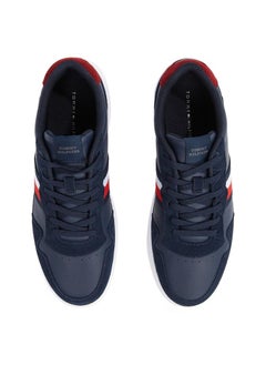 TOMMY HILFIGER Lace Up Low Top Leather Sneakers  - Image 5
