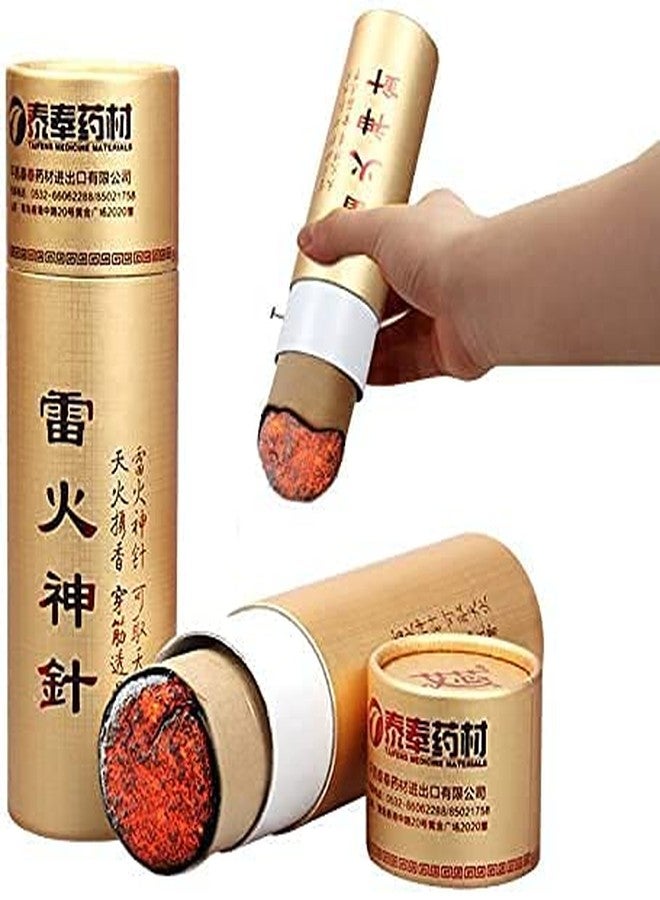 ACS Acupressure Big Thunder Fire Moxa Stick, Moxibustion Rolls with Traditional Chinese Herbal Medicine, Best Moxa for Sujok Therapy - Image 1
