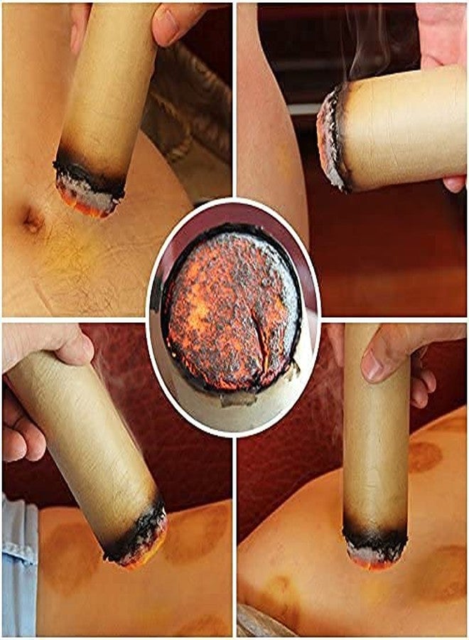 ACS Acupressure Big Thunder Fire Moxa Stick, Moxibustion Rolls with Traditional Chinese Herbal Medicine, Best Moxa for Sujok Therapy - Image 2