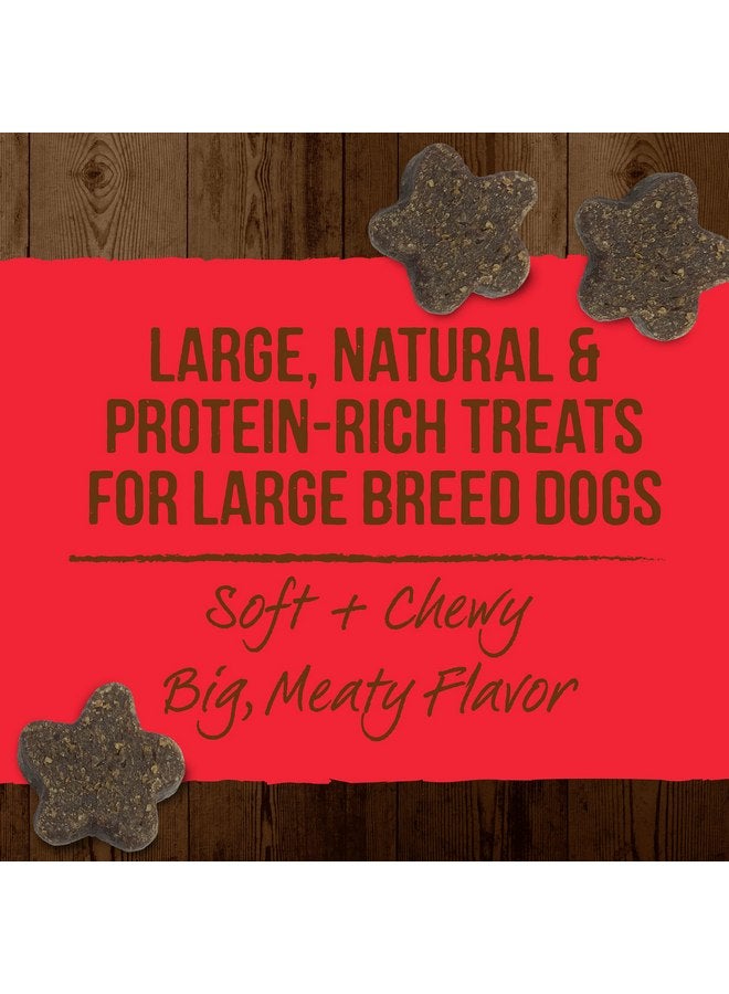 Merrick Power Bites Dog Treats Big Bites, Beef and Sweet Potato Recipe - 6 oz Bag - Image 2
