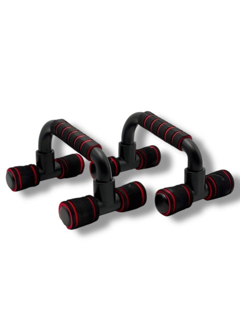® Push Up Bar Stand, 2 Pcs H Shaped Handles with Padded Foam for Muscle Strength Training, Workout Grip Holders for Men for Home Training, Gym Workout