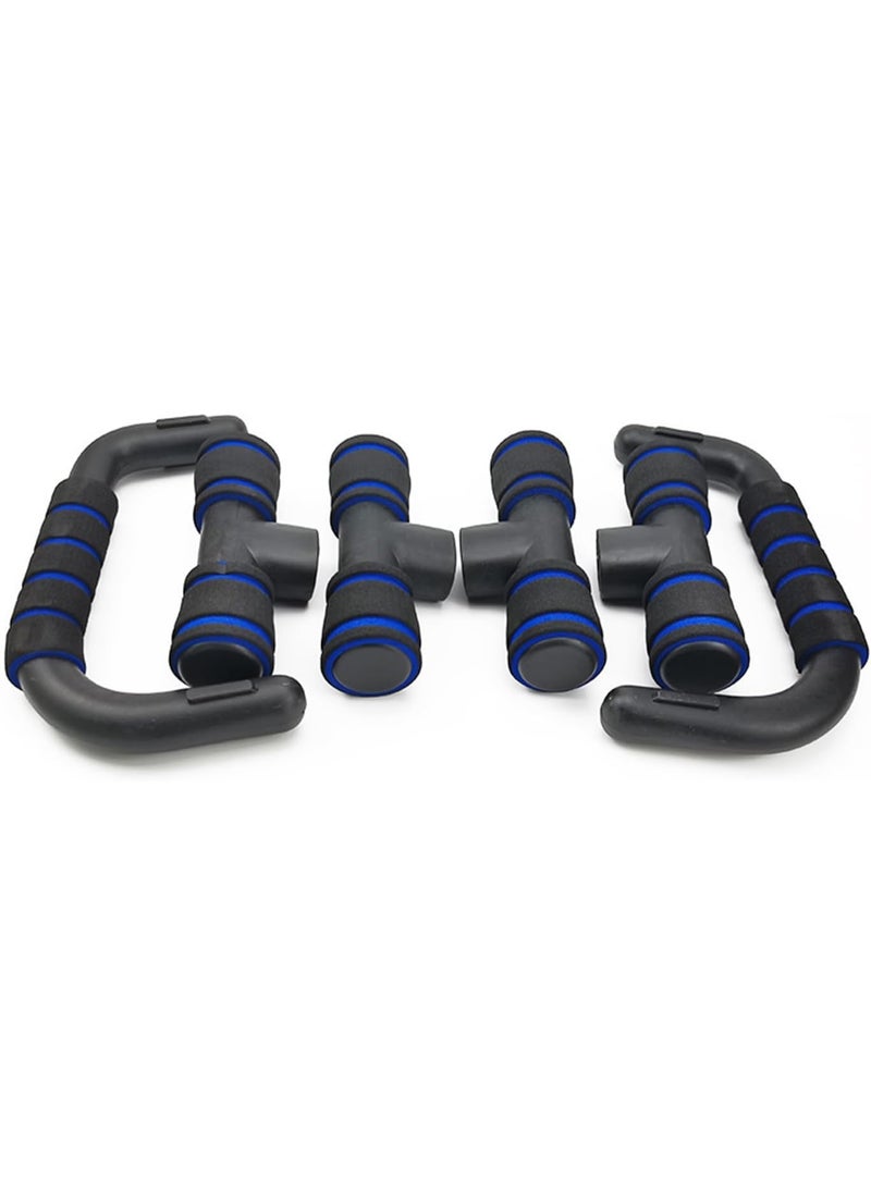 ® Push Up Bar Stand, 2 Pcs H Shaped Handles with Padded Foam for Muscle Strength Training, Workout Grip Holders for Men for Home Training, Gym Workout
