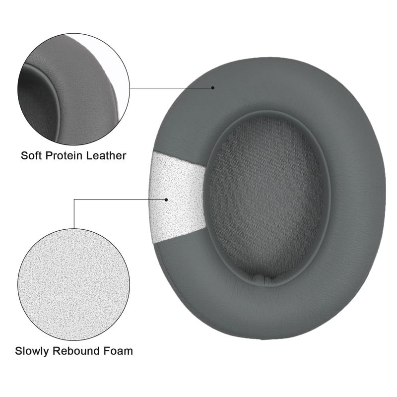Niukeke Replacement Ear Pads Cushions Compatible with Beats Studio 3.0/2.0, Headphone Ear Covers with High Density Memory Foam, Soft Leather, Adaptive Beats Noise Cancelling Headphones Replacement Earpads - Image 4