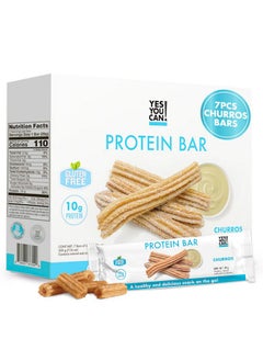 Yes You Can! High Protein Bites - Box Of 7-1 Pack: High Protein Snacks For The Whole Family, Protein-Rich Snack, Savory And Flavorful Protein Snack, Healthy And Crunchy Snack On The Go (Churro) - pzsku/Z015FB4BFC5B94C652F2CZ/45/_/1728311772/ec461080-da48-4367-a236-2a15e7f7c8e6