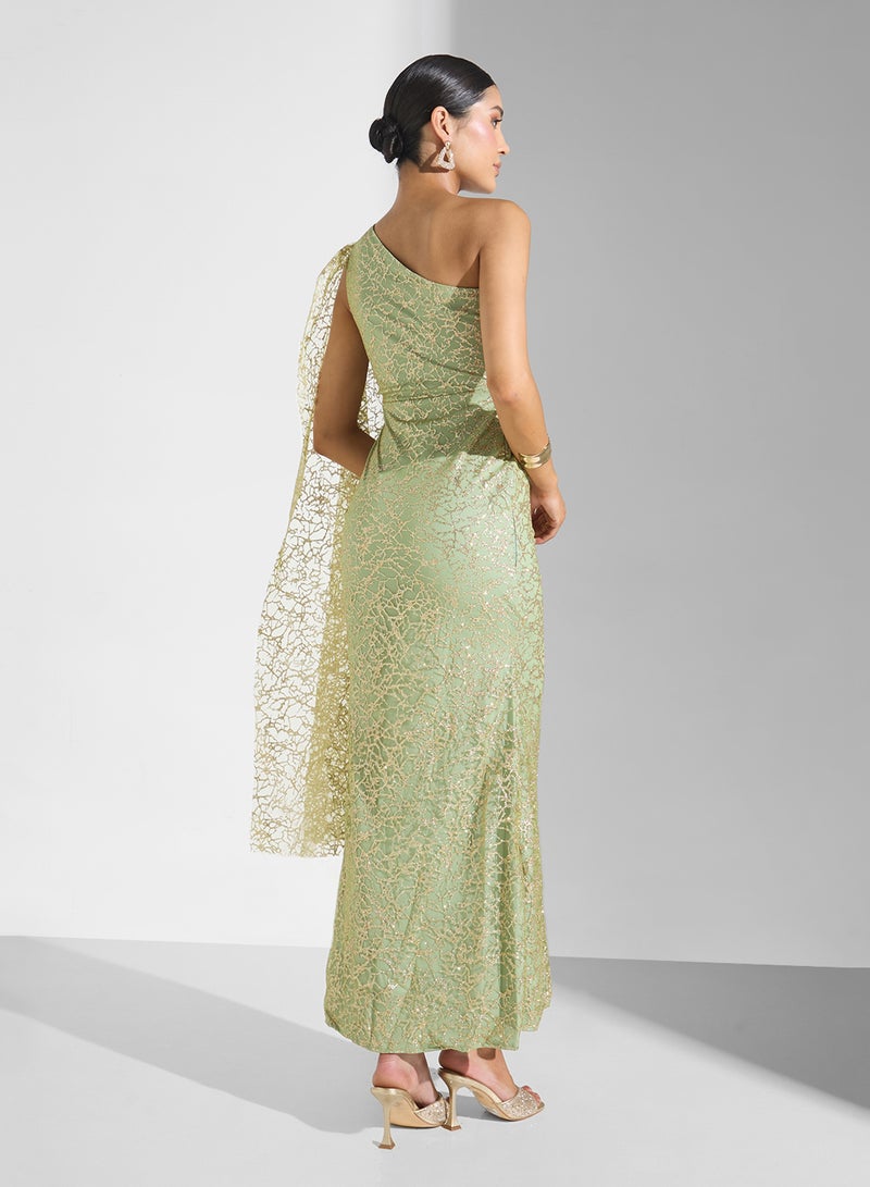 نمشي x فستان كتف واحد للمشي - Image 2