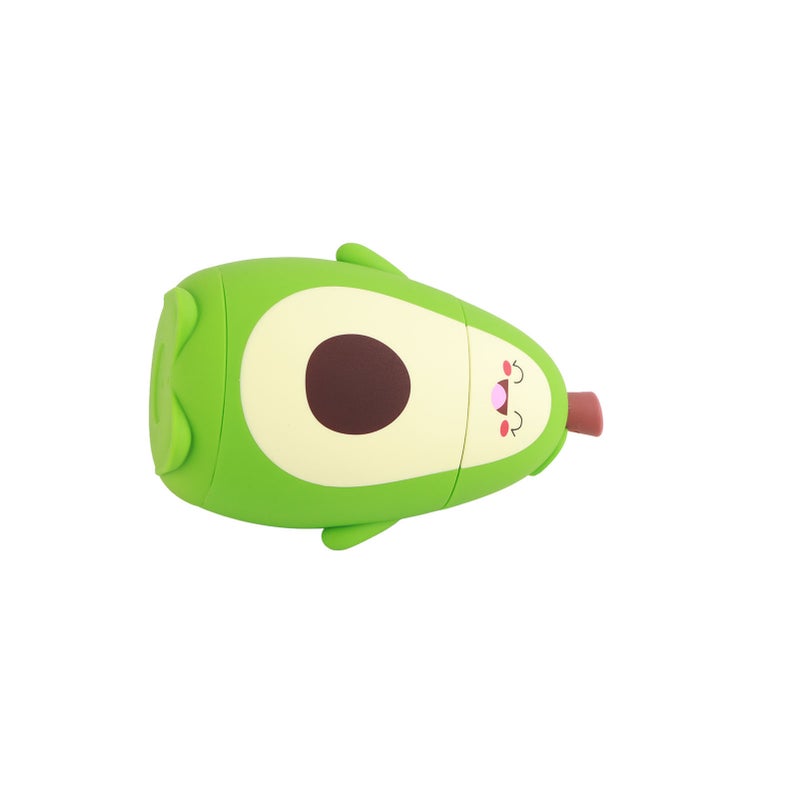 Cartoon Avocado Glass Double Layer Cute Water Cup Portable Girl Juice Drinking Cup Student Gifts with Portable Carrying Rope - Image 4