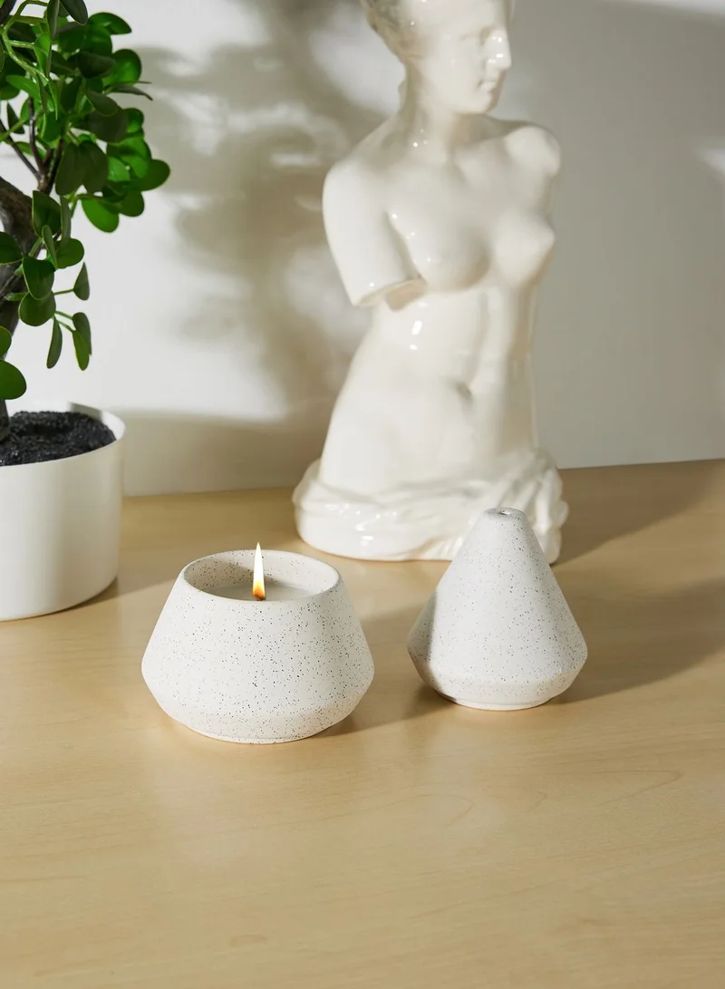 Paddywax Cypress & Fir - 155G Small White Tree Stack