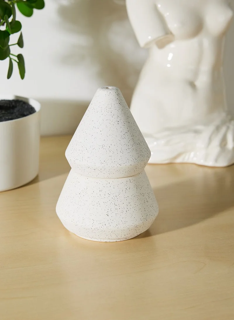 Paddywax Cypress & Fir - 155G Small White Tree Stack