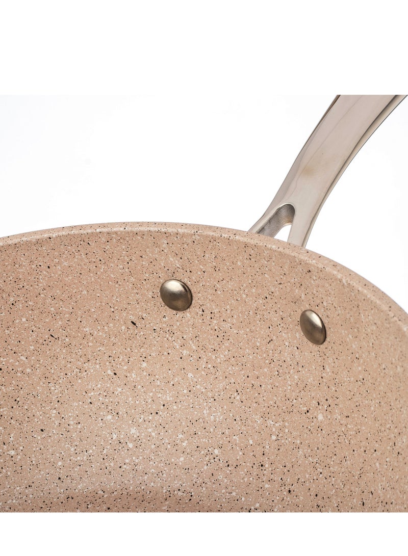 Korkmaz Turkish Korkmaz granite deep frying pan 28 cm - Image 2