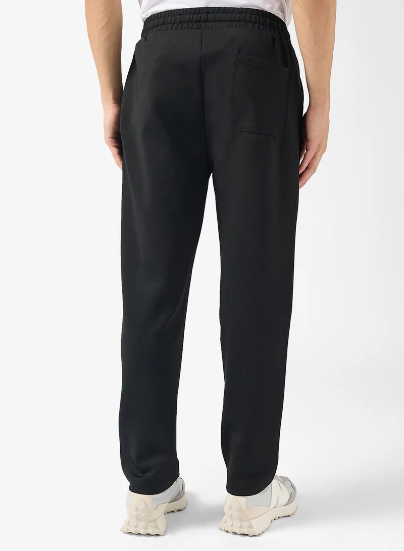 Seventy Five Basics Relaxed Fit Emblem Joggers