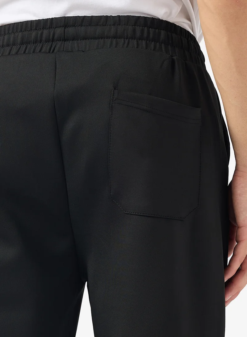 Seventy Five Basics Relaxed Fit Emblem Joggers