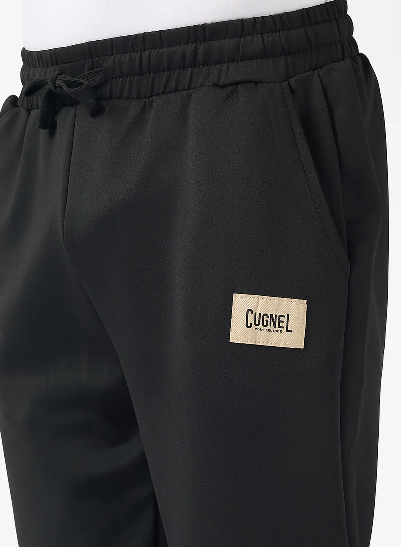Seventy Five Basics Relaxed Fit Emblem Joggers