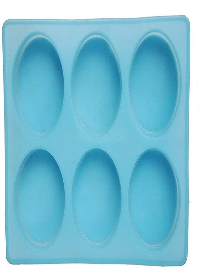 KITCHOOK Silicone Chocolate Mould 100GM Oval Silicone Mold, 1pc Oval Molds for Making Handmade Soap, Chocolate, Soap Candles, Cake, Pudding, Resin Candy Muffin (Pack of 1) AJ 344 - Image 3