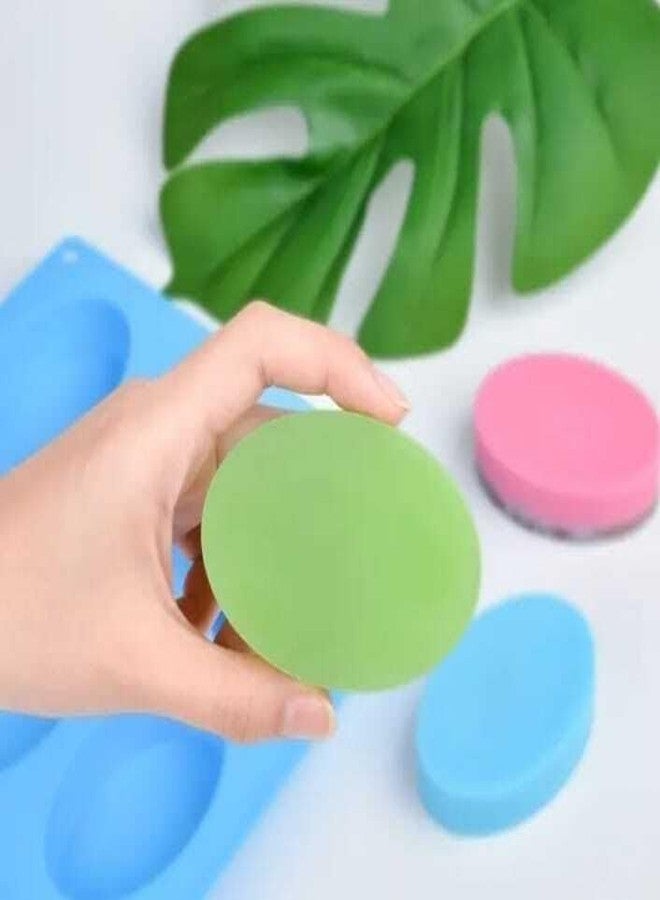 KITCHOOK Silicone Chocolate Mould 100GM Oval Silicone Mold, 1pc Oval Molds for Making Handmade Soap, Chocolate, Soap Candles, Cake, Pudding, Resin Candy Muffin (Pack of 1) AJ 344 - Image 5