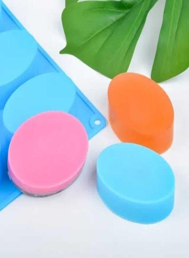 KITCHOOK Silicone Chocolate Mould 100GM Oval Silicone Mold, 1pc Oval Molds for Making Handmade Soap, Chocolate, Soap Candles, Cake, Pudding, Resin Candy Muffin (Pack of 1) AJ 344 - Image 4