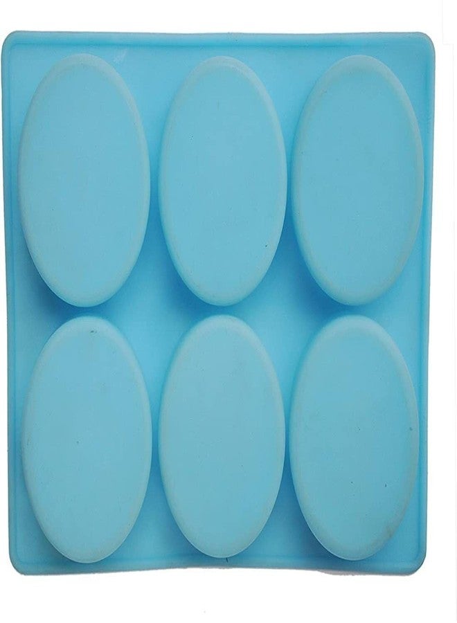 KITCHOOK Silicone Chocolate Mould 100GM Oval Silicone Mold, 1pc Oval Molds for Making Handmade Soap, Chocolate, Soap Candles, Cake, Pudding, Resin Candy Muffin (Pack of 1) AJ 344 - Image 2