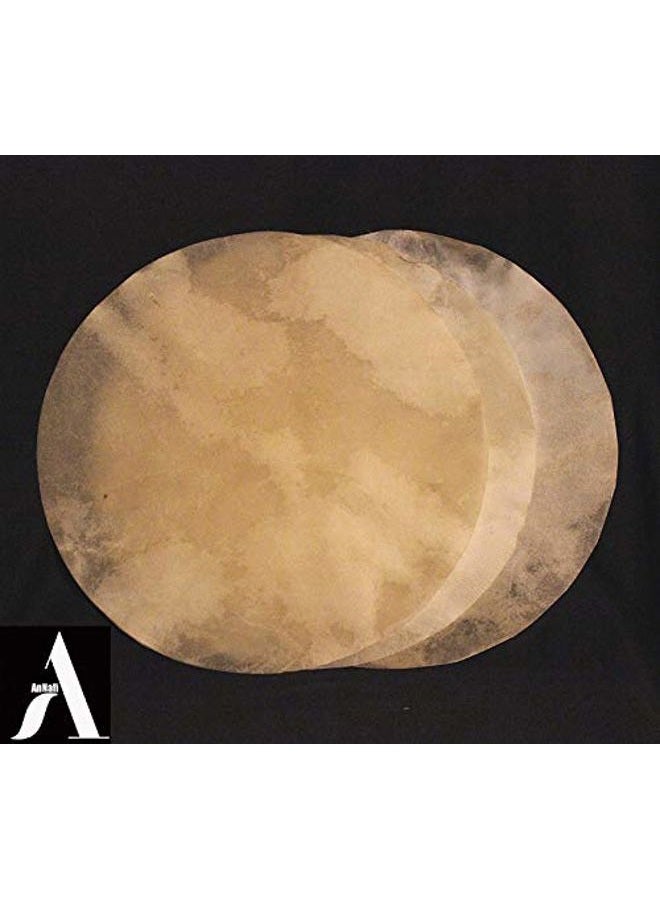 AnNafi Goat Skin Djembe Head | Goatskin for Drum Doumbek| Natural Flat Round Piece GOAT SKIN Head untanned (10 inches) - Image 5