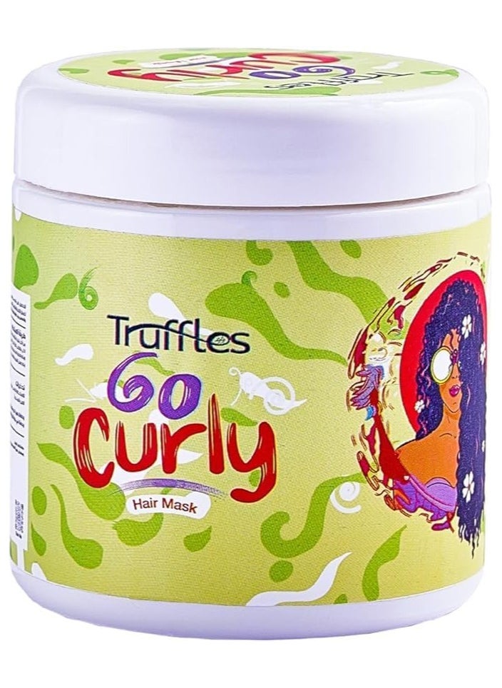 Truffles - mask for curly hair with honey and avocado 240 ml - Image 1