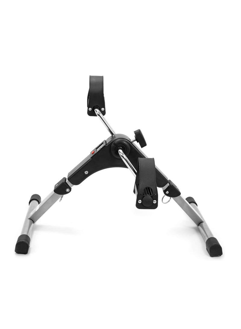 Generic Folding Fitness Pedal Stepper Exercise Machine Portable Pedal Exerciser with LCD Display Under Desk Bike Pedal Exerciser with LCD Display for Arms and Legs Indoor Cycling Bike Stepper for Adults & Seniors  - Image 3