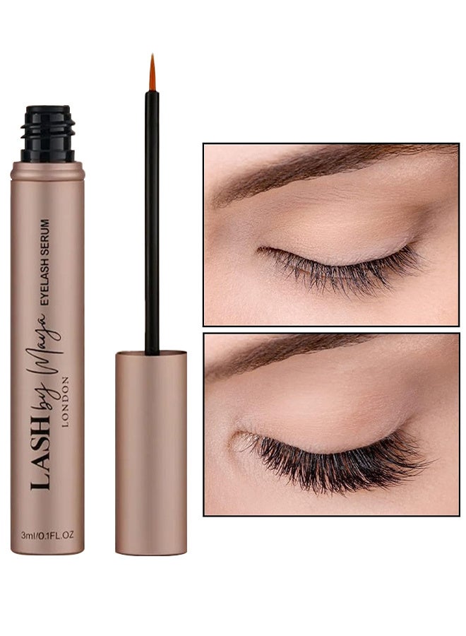 Lash by Maya Serum, Official Authentic LASH by Maya LONDON, Eyelash Growth Serum, Lash Enhancing, Cruelty Free, 3ML - Image 1