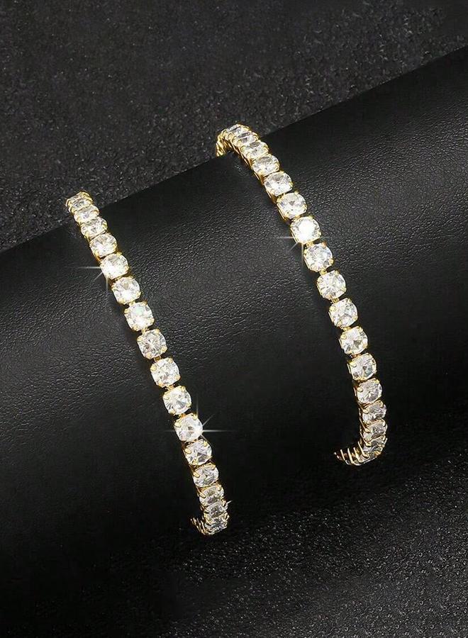 Take Two Styli Set of 2 - Embellished Link Tennis Braceletâ€Œ - Image 2