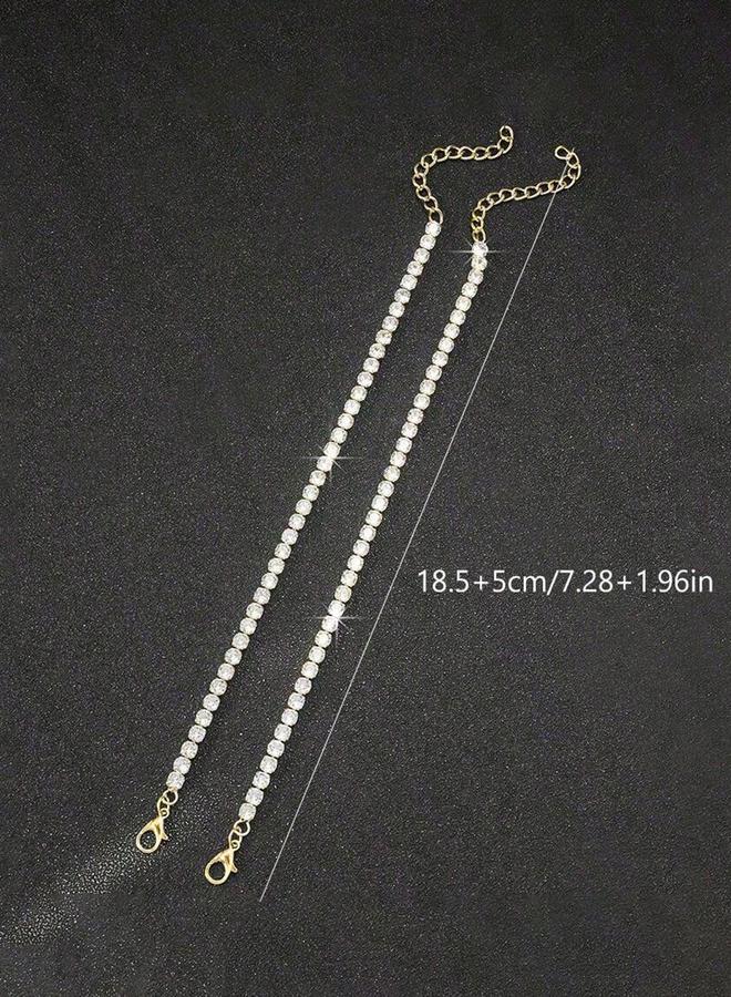 Take Two Styli Set of 2 - Embellished Link Tennis Braceletâ€Œ - Image 4