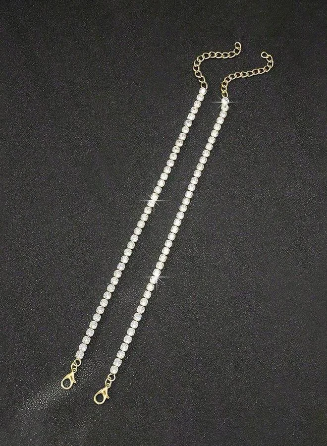 تايك تو Take Two Set of 2 - Embellished Link Tennis Braceletâ€Œ