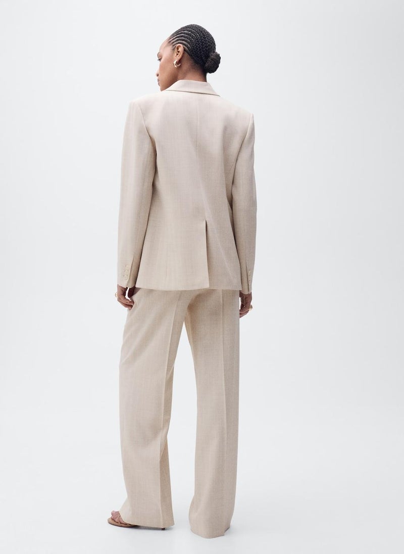 MANGO Straight-Fit Suit Trousers  - Image 2