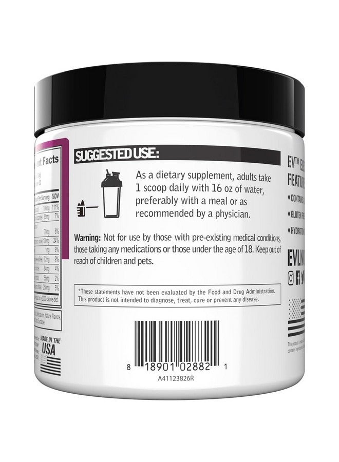Evlution Ultimate Electrolytes Powder Hydration Drink - Quick Replenishing Hydration Powder Drink Mix with 8 Key Electrolytes and Antioxidants - Vegan Gluten Free Keto Friendly Blend (Berry Splash) - Image 3