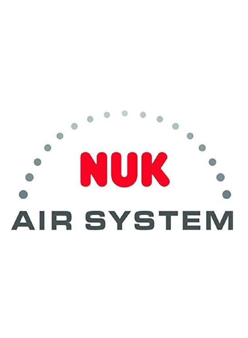 نوك لهاية سيليكون هابي دايز من نوك، 0-6 أشهر، عبوة من قطعة واحدة - Image 5