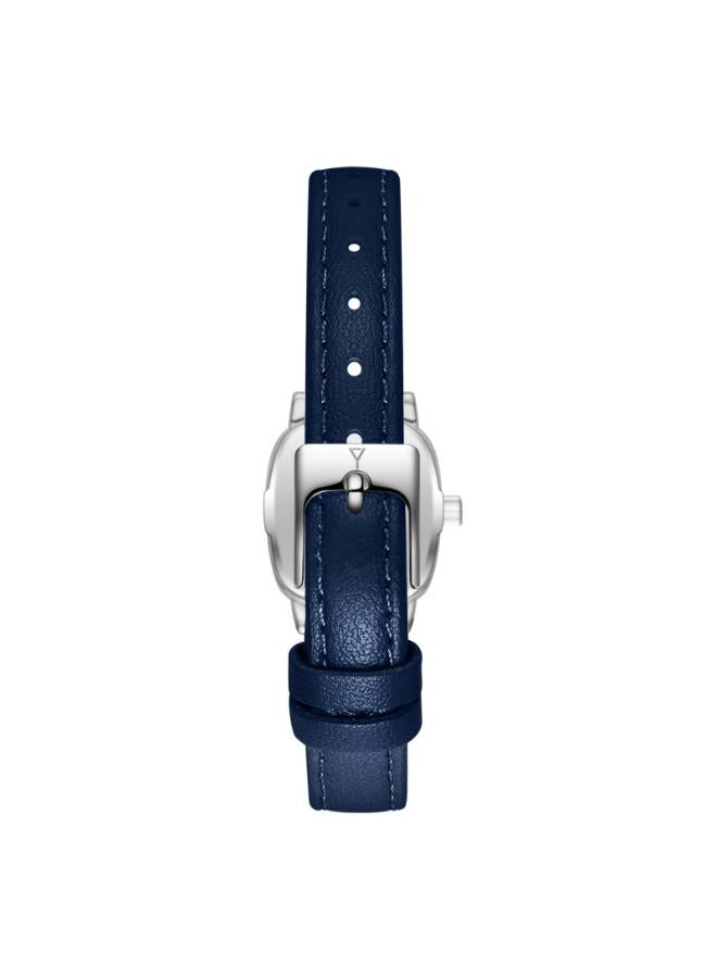 ECSTACY Women's Leather Analog Watch E25502-SLLW - 21mm mm - Image 3