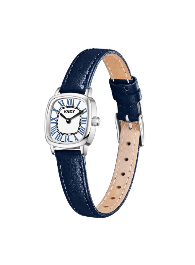 ECSTACY Women's Leather Analog Watch E25502-SLLW - 21mm mm - Image 2