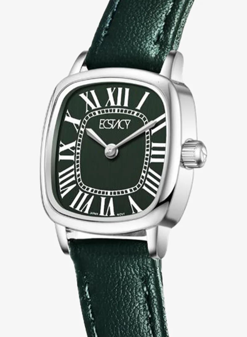 Ecstacy  Women's Leather Analog Watch E25502-SLLW - 21mm mm for Women | Best Price UAE