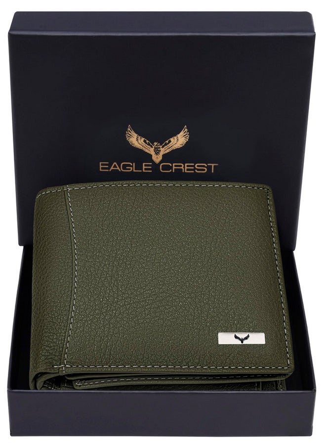 محفظة Eagle Crest Oslo المصنوعة من الجلد باللون الأخضر الزيتوني للرجال - pzsku/Z0160D46E0506E7E4912EZ/45/_/1737720989/11175f09-8587-4902-b459-227bd9f286f5