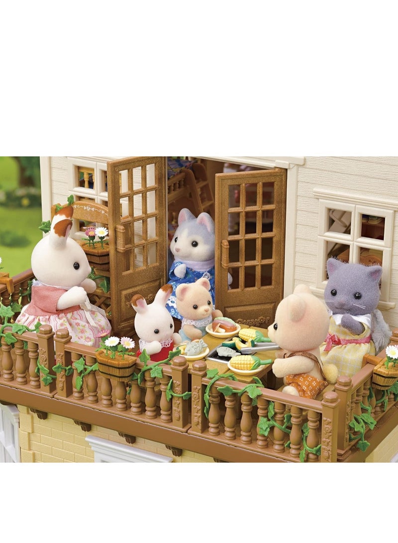 Sylvanian Families منزل ريفي ذو سقف أحمر من إنتاج عائلات سيلفانيان، غرفة لعب سرية في العلية، رقم 5708 - Image 5