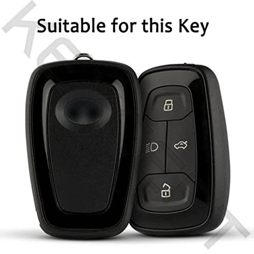KEYCEPT TPU Leather Key Cover for Tata Nexon | Curvv | Altroz | Harrier | Punch | EV | Safari and Facelift 4 Button Smart Key - Image 2