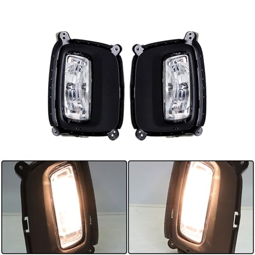 WFLNHB Fog Lights Replacement for Kia Sorento 2014 2015 Clear Lens with Bulbs Bezel Front Driving Fog Light Left Right Side - Image 5