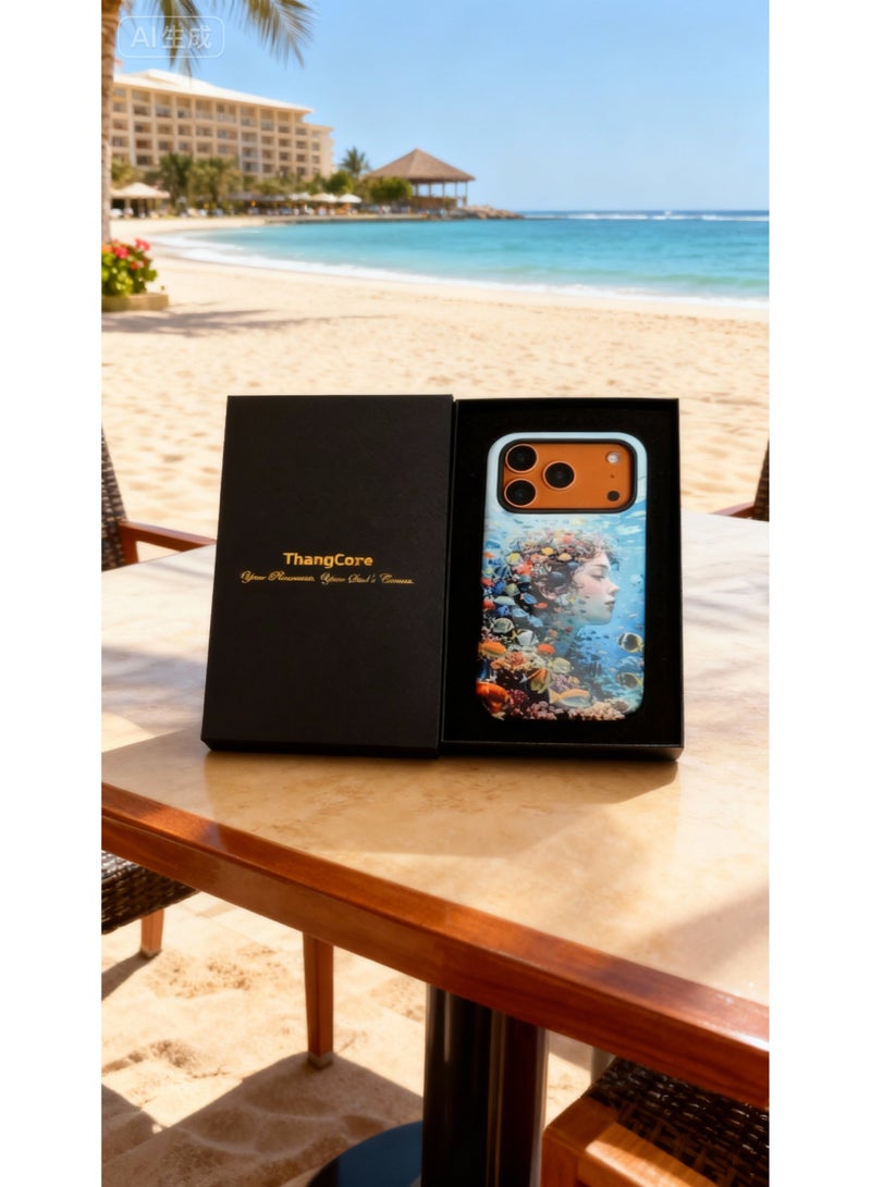 ThangCore Iphone17-Pro，3 in 1 PBT + TPU Overmolding Magnetic Creative Design Phone Case - Image 2