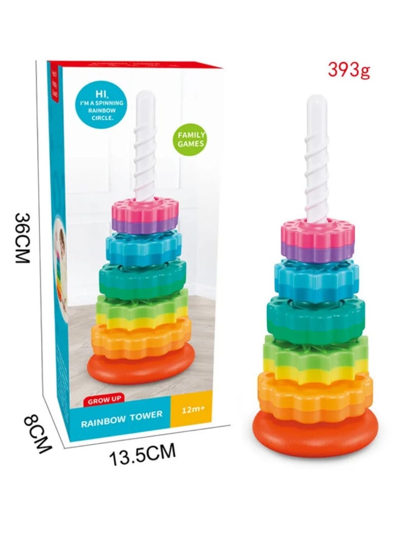 Colorful carousel tower for kids - interactive educational game  - Image 5