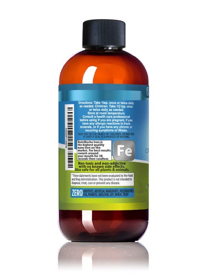 NutriNoche Liquid Iron Supplement - High Potency Sublingual Iron Drops - Vegan Iron - Flavorless - Crystalline Iron Supplement for Men, Women & Kids - Image 2