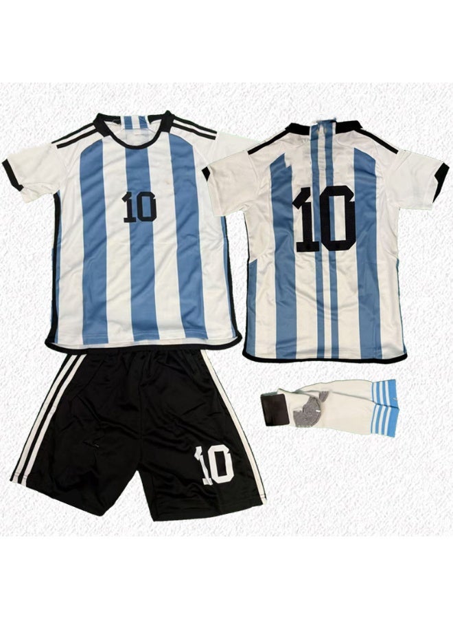 Kids Soccer Jersey,  Children's Jersey, Boys Soccer Jersey Set, Soccer clothing, Football Training Jerseys, Sport Gift Set for Youth