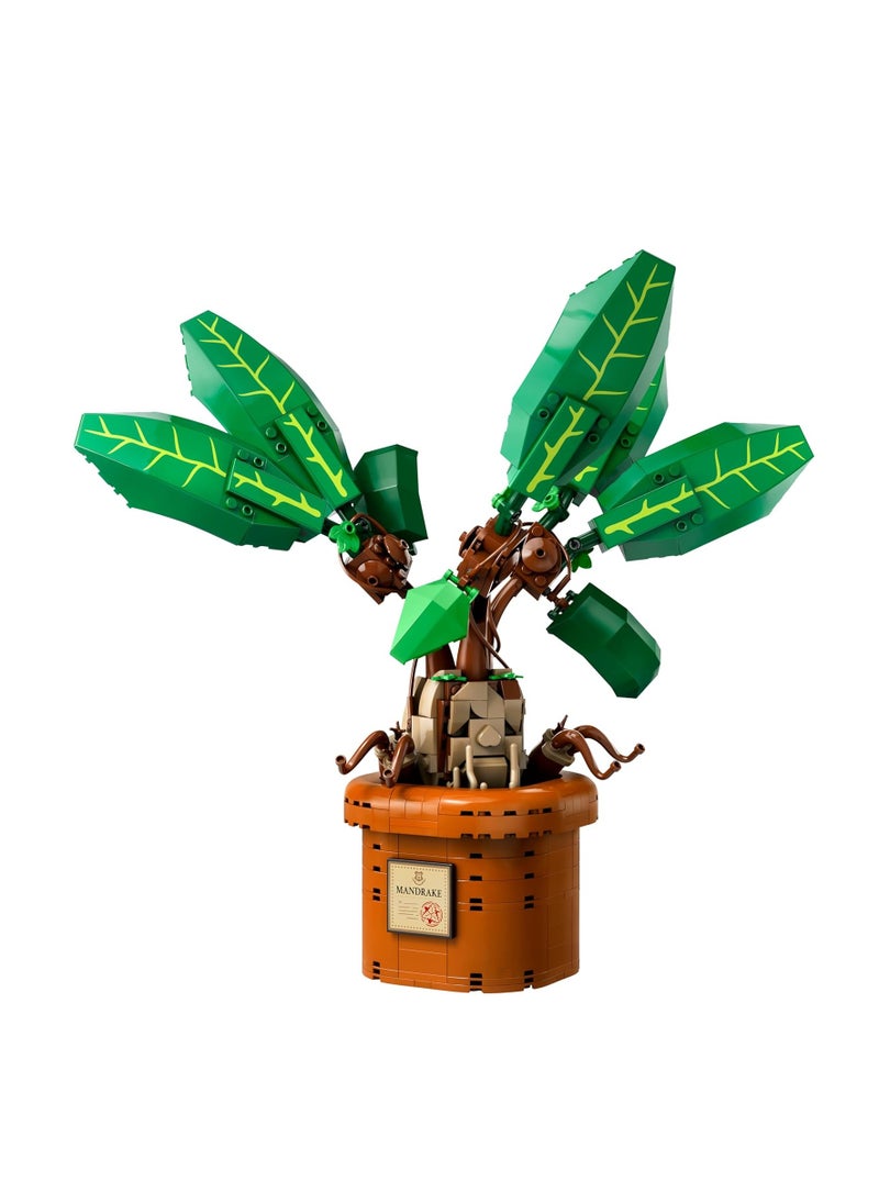 LEGO LEGO Harry Potter Wizarding World Mandrake Building Toy Set 76433  - Image 2